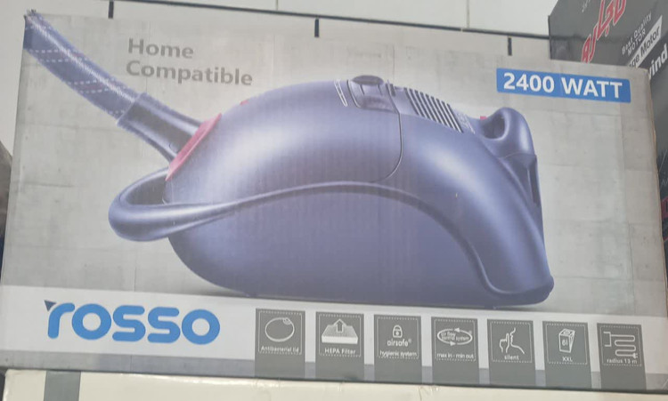 جاروبرقی روسو مدل Compatible رنگ بنفش سافت تاچ – 2400 وات