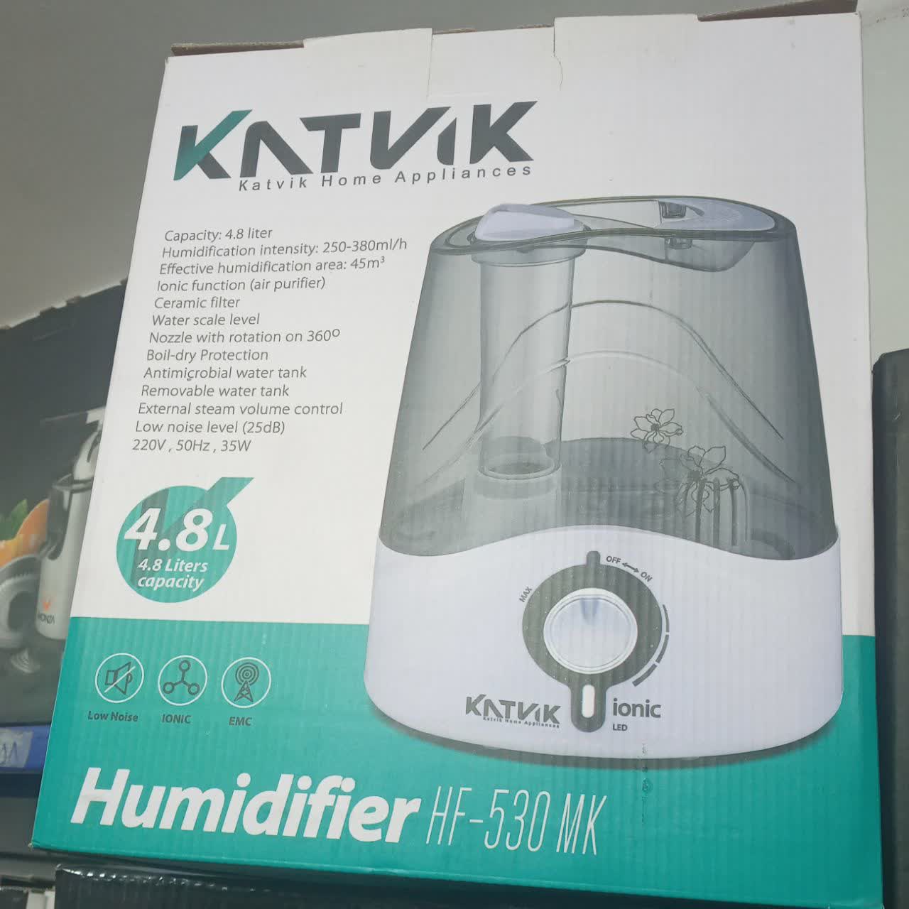 بخور سرد کاتویک مدل HF530 ظرفیت ۴.۸ لیتر
