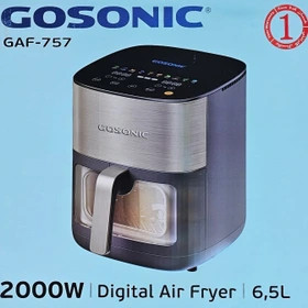 سرخ کن بدون روغن گوسونیک مدل GAF-757 ظرفیت 6.5 لیتری