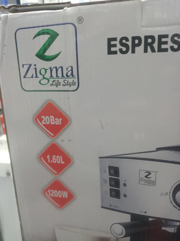 اسپرسو ساز زیگما20بار1200وات