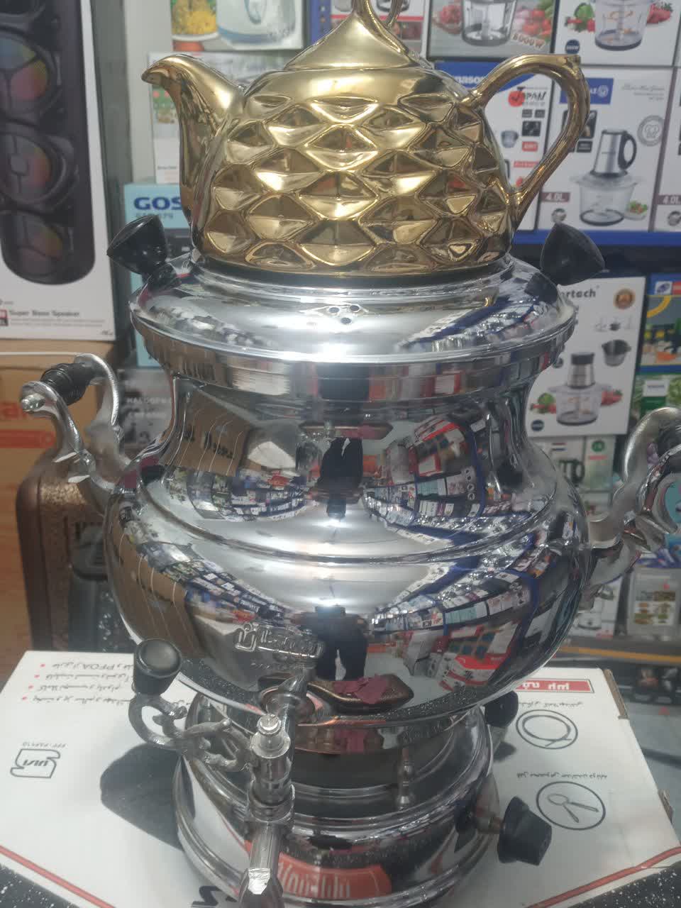 سماور سبحان عدسی بدون تنوره