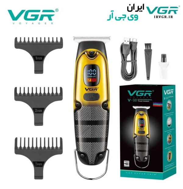 ماشین اصلاح وی جی آر مدل V-981 با تکنولوژی برش مستقیم و صفرزن
