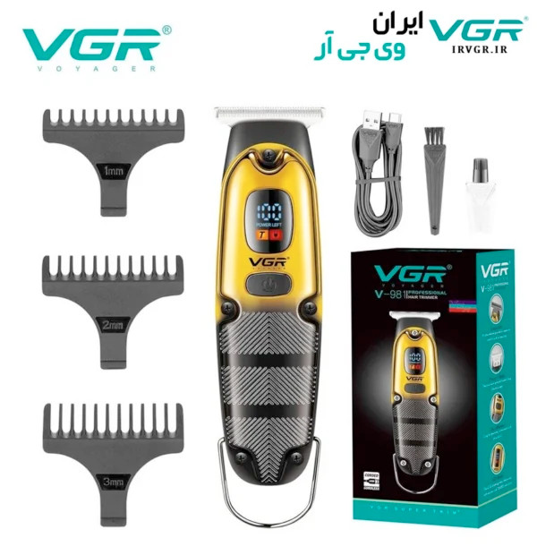 ماشین اصلاح وی جی آر مدل V-981 با تکنولوژی برش مستقیم و صفرزن