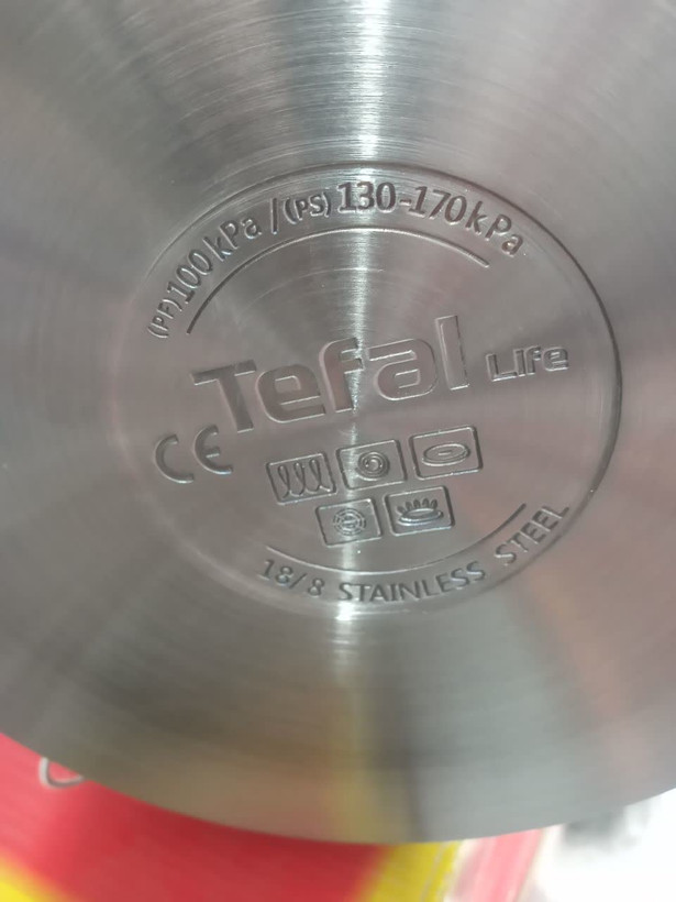 زودپز تفال لایف Tefal 9L ظرفیت ۹ لیتر روگازی استیل سه کاره